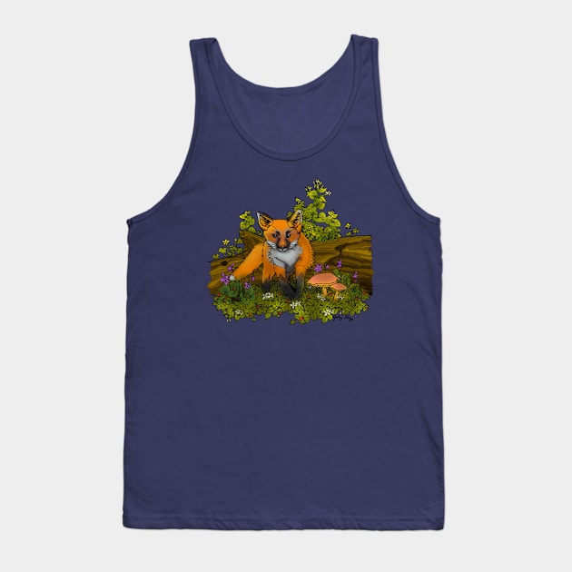 Fox Kit Tank Top by ThisIsNotAnImageOfLoss